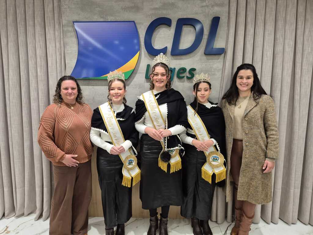 Realeza da 41ª Mostra do Campo divulga evento em reunião da CDL Lages