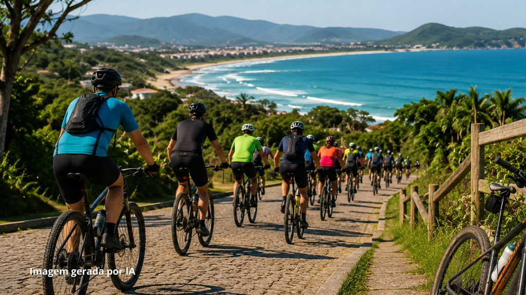 Garopaba inaugura nova rota turística e convida moradores para pedal histórico