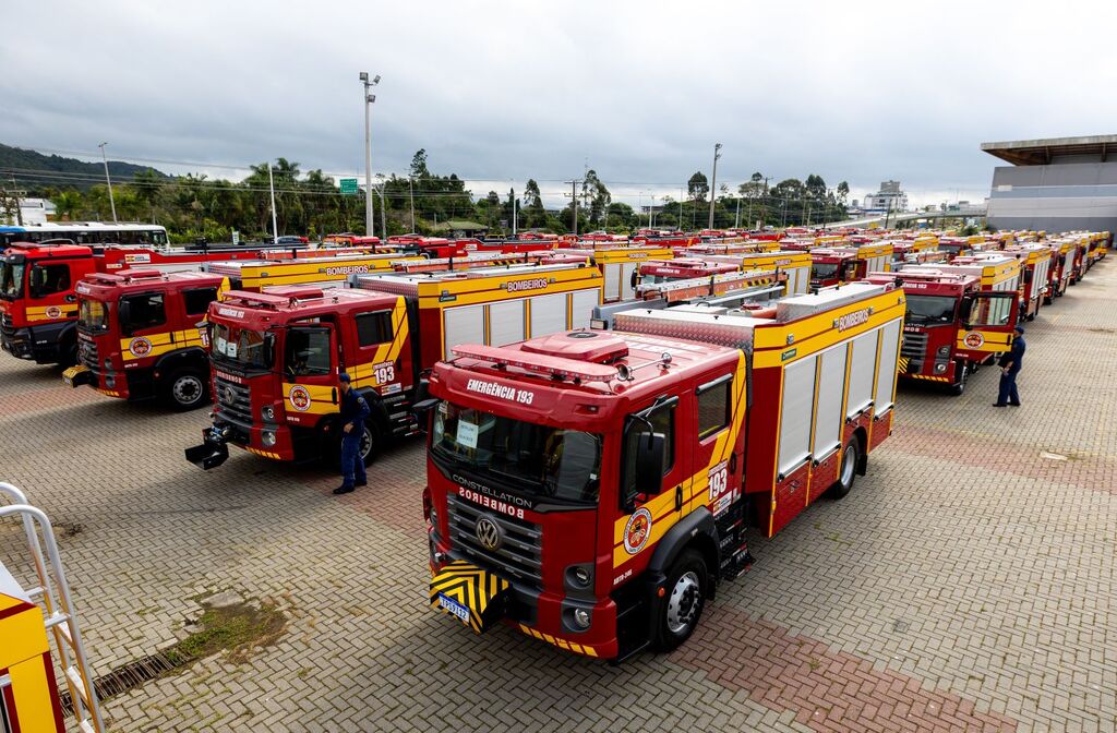 Otacílio Costa é contemplada com novo caminhão para o Corpo de Bombeiros e reforça estrutura de atendimento à população