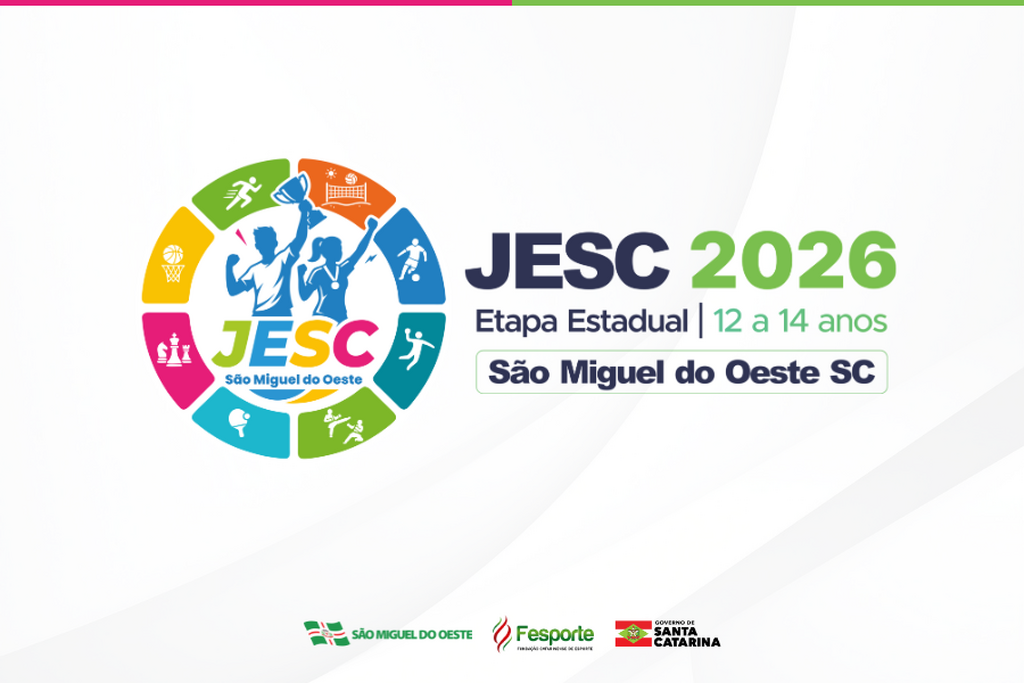 Etapa Estadual dos Jogos Escolares de Santa Catarina é realizada em São Miguel do Oeste