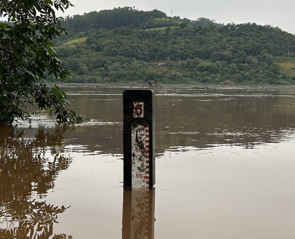 Confira o nível do Rio Uruguai na manhã desta segunda-feira