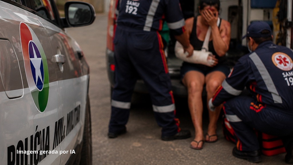 Mulher é hospitalizada após relatar agressão do ex-namorado em Imbituba