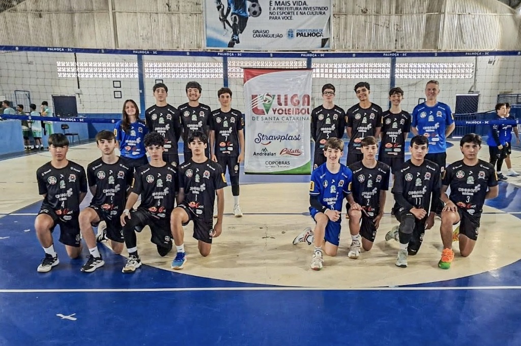 Vôlei de Forquilhinha conquista duas etapas da Liga de SC