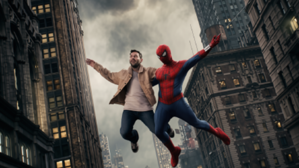 Messi participa de ação promocional de novo filme do Homem-Aranha ao lado de Tom Holland