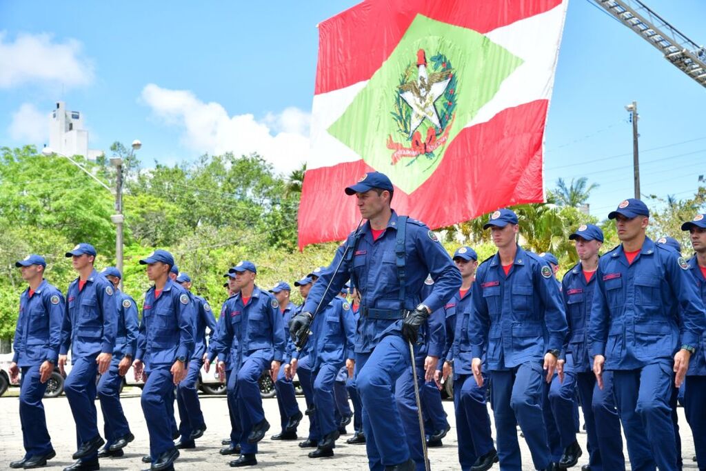 CBMSC inicia na próxima segunda a formação de 110 novos bombeiros militares