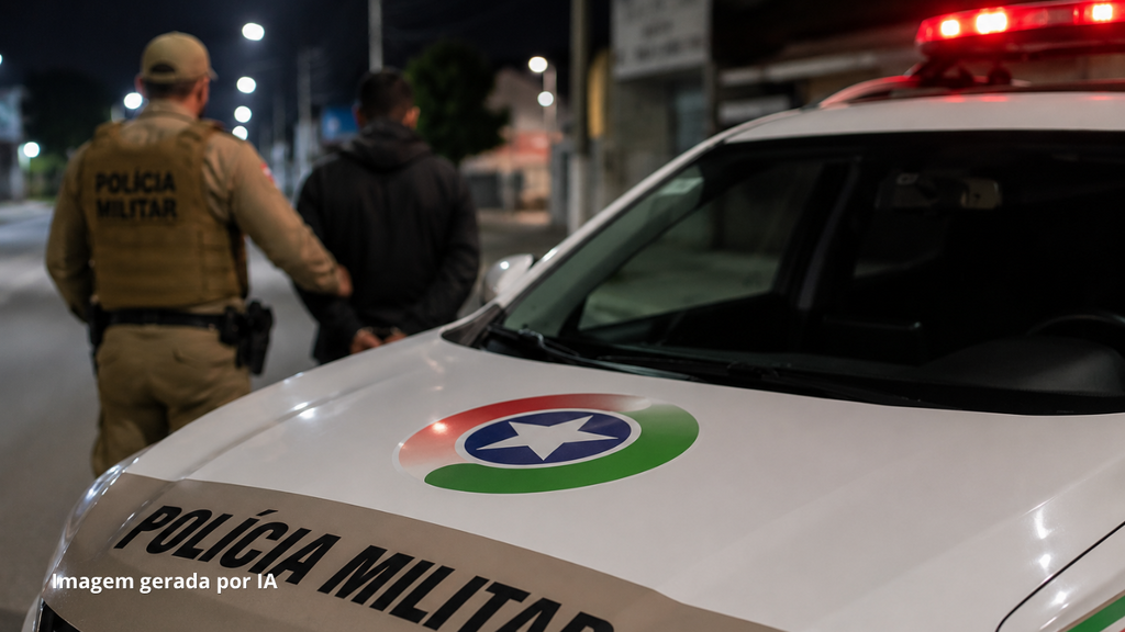 Homem é preso por tráfico após tentar fugir de abordagem da PM em Garopaba