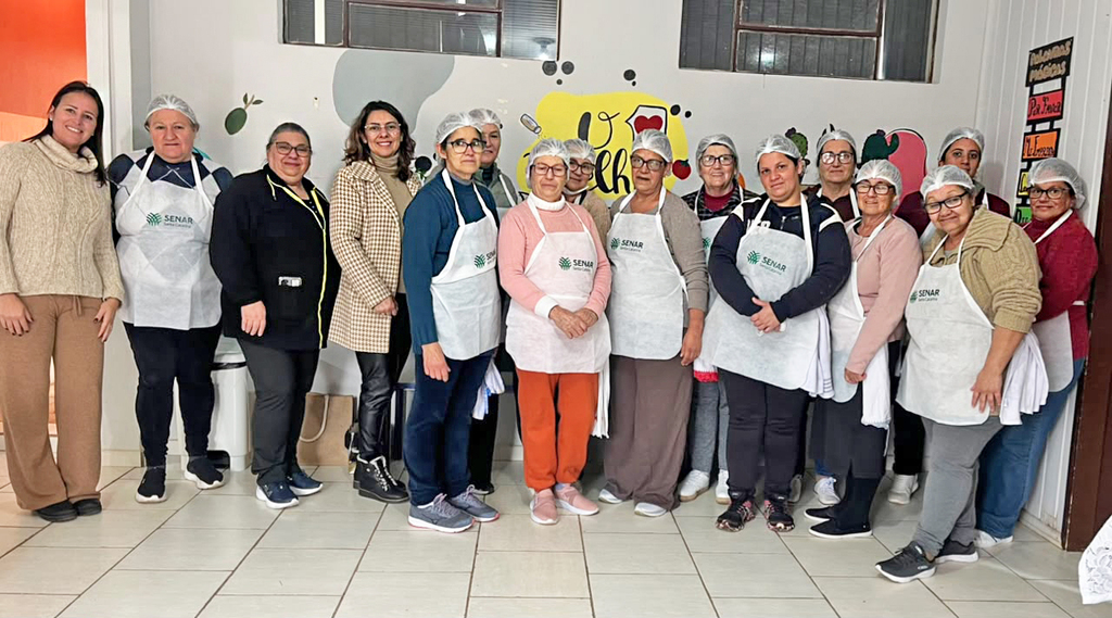 Sindicato Rural de Capinzal e Sistema FAESC/SENAR promovem Curso de Derivados do Leite em Vila União