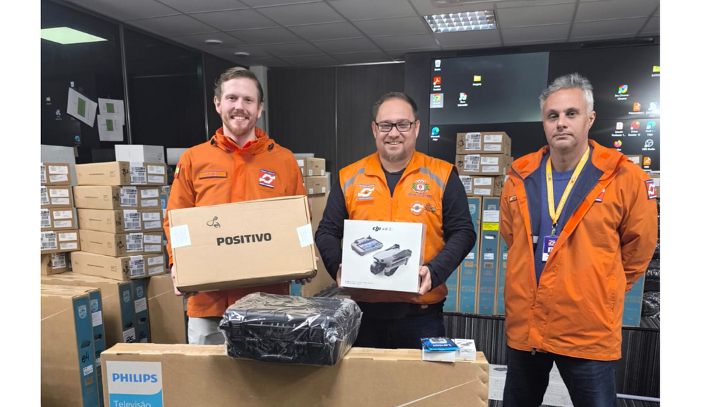 Defesa Civil de São Miguel do Oeste recebe equipamentos de alta tecnologia