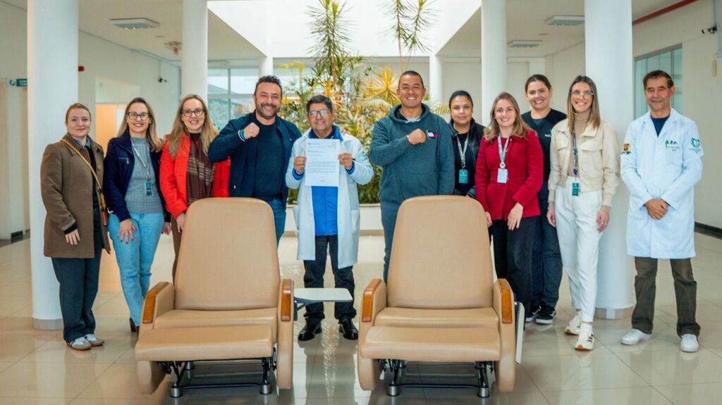 Hospital Seara do Bem recebe recursos para poltronas, ar-condicionado e TVs nos quartos do SUS