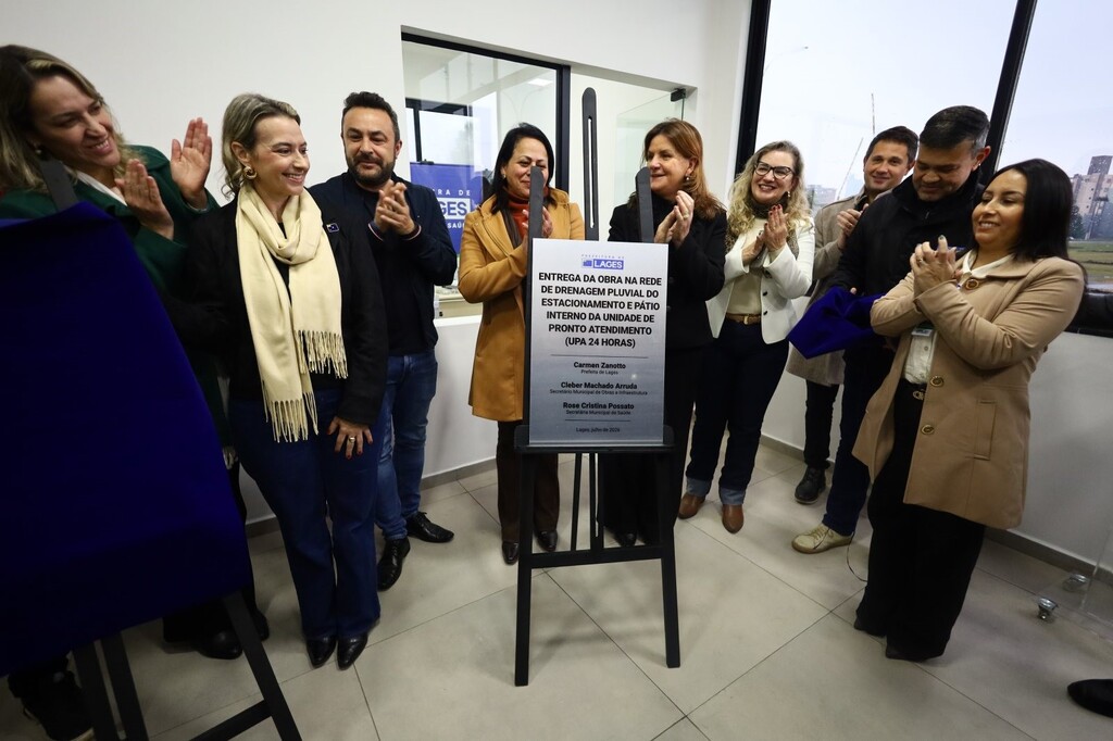 UPA 24 HorasPrefeitura de Lages entrega nova recepção da Pediatria
