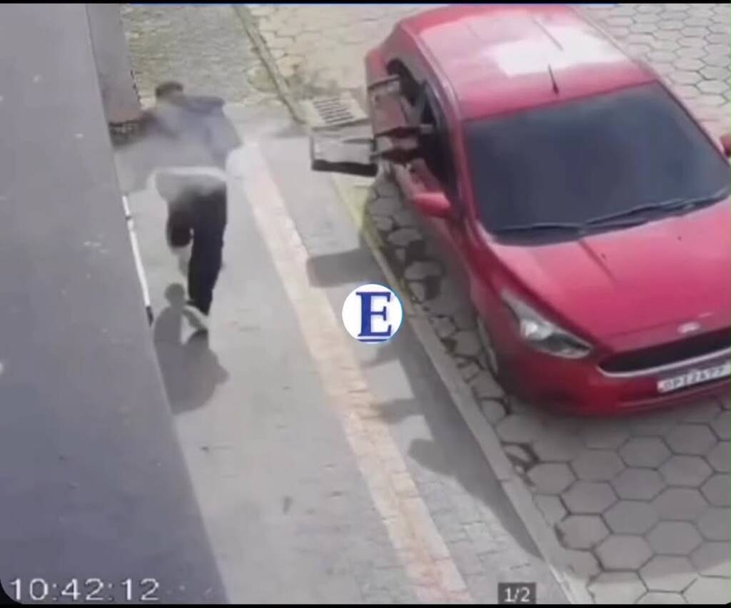 Câmeras registram execução de criminoso com mais de 20 tiros em Itapema. ASSISTA AO VÍDEO;