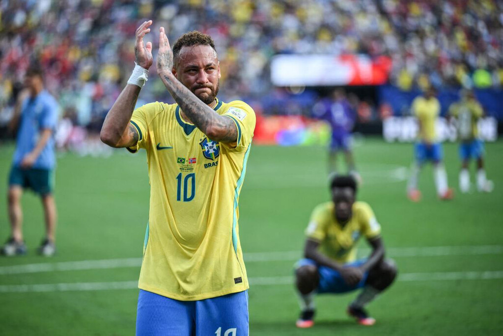 Neymar indica despedida da Seleção após eliminação para a Noruega: 'Agora acabou'