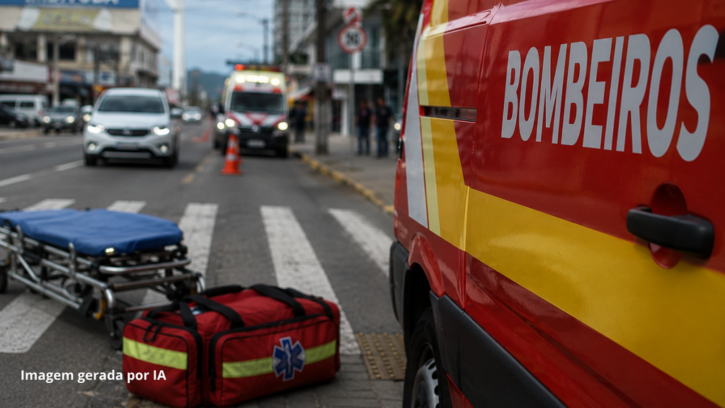 Três atropelamentos mobilizam equipes de resgate em Imbituba neste fim de semana