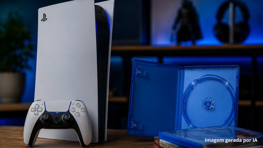 Sony encerra mais de 30 anos de jogos em disco no PlayStation