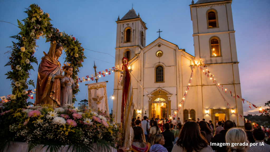 Vila Nova realiza última novena antes da 274ª Festa de Sant’Ana e Divino Espírito Santo