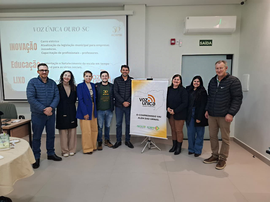 ACIRP realiza reunião do Programa Voz Única com a Prefeitura de Ouro para acompanhamento de demandas prioritárias