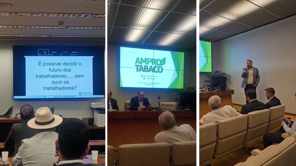 Secretário de Desenvolvimento Rural representa Canoinhas em mobilização nacional em defesa da cadeia produtiva do tabaco
