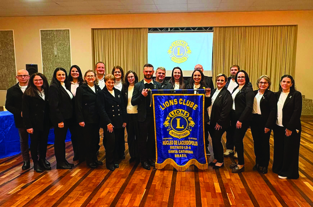 Lacerdópolis realizou cerimônia de posse do Núcleo do Lions Clube para o Ano Leonístico 2026/2027