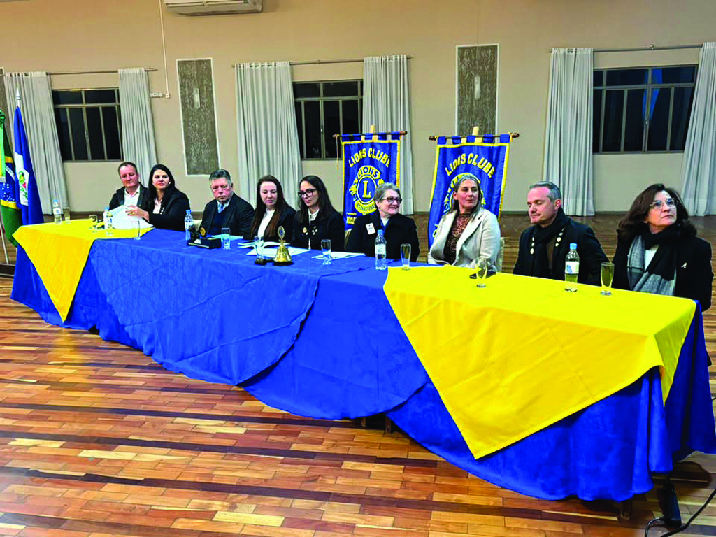Lacerdópolis realizou cerimônia de posse do Núcleo do Lions Clube para o Ano Leonístico 2026/2027