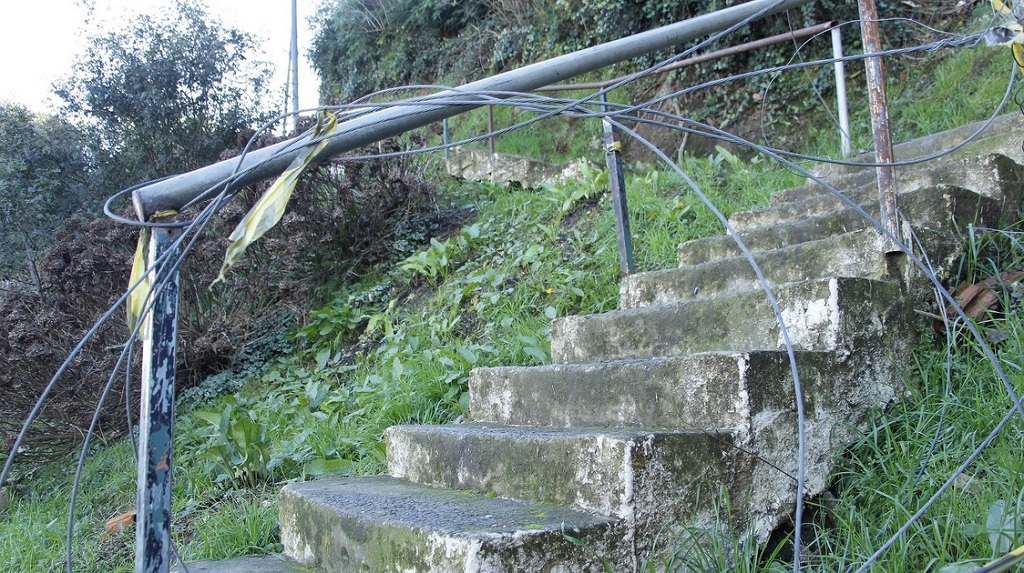 Prefeitura alerta: Escadaria entre Morro do Posto e Centro segue interditada