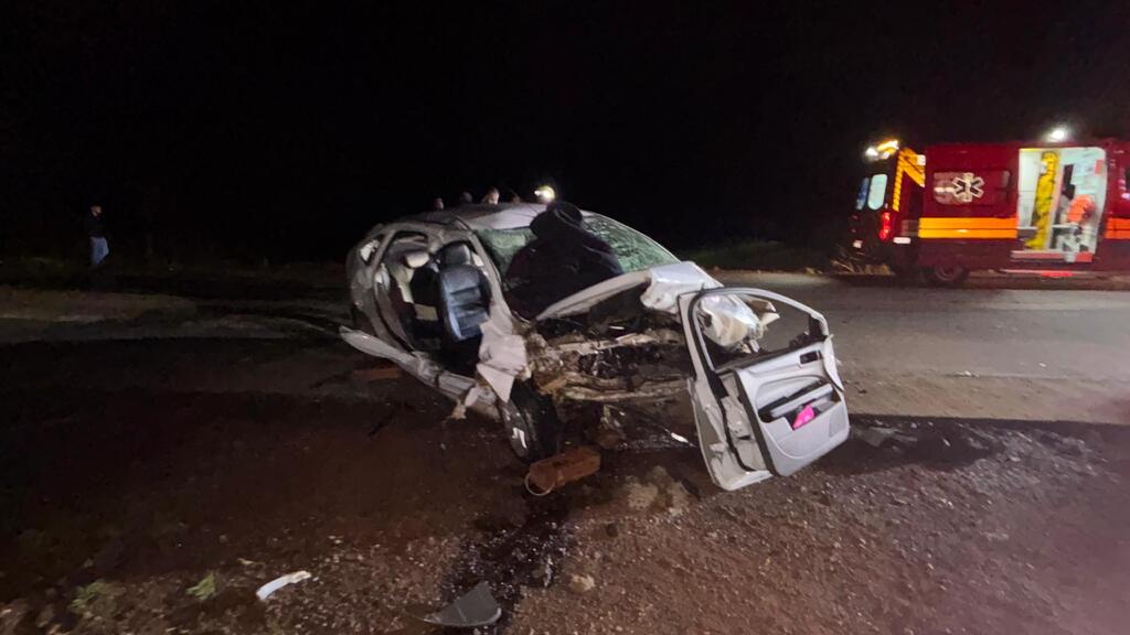 Motorista morre e duas mulheres ficam feridas em colisão na “Curva da Morte” na BR-163