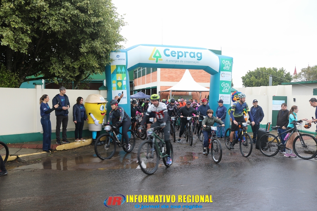 CEPRAG PROMOVE PEDAL COOPERATIVO EM PRAIA GRANDE