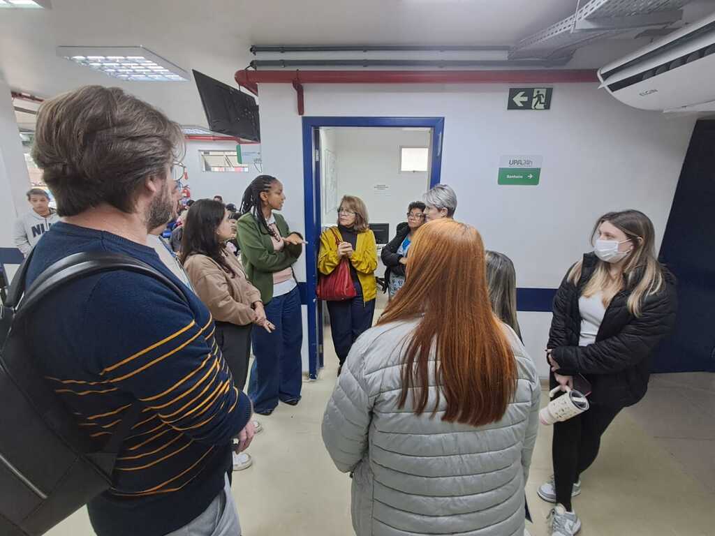 Coren-SC reforça parceria com Joinville durante agenda institucional em unidades de saúde