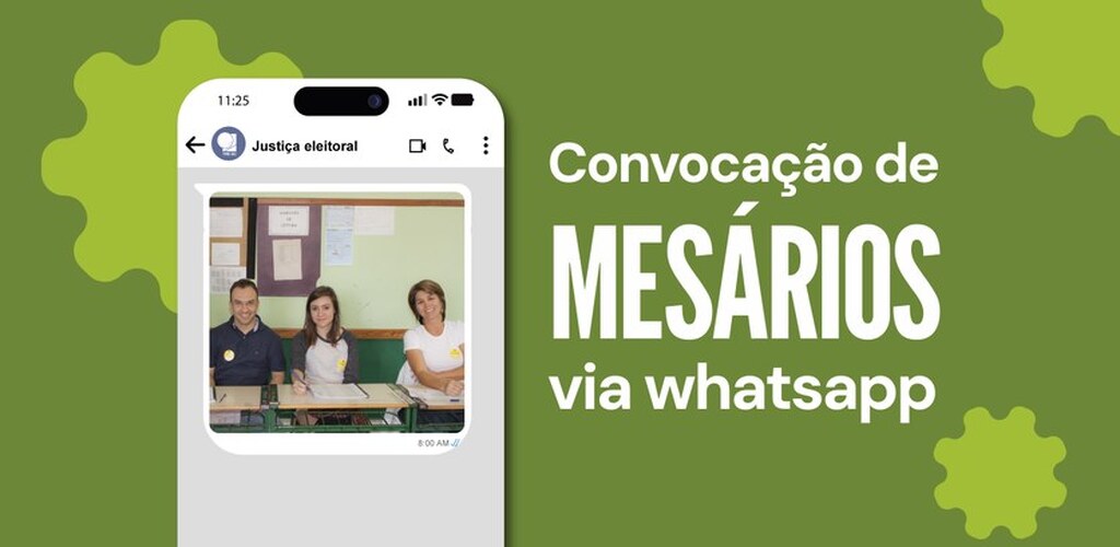 TRE-SC iniciará convocação de mesários para as Eleições 2026 por WhatsApp