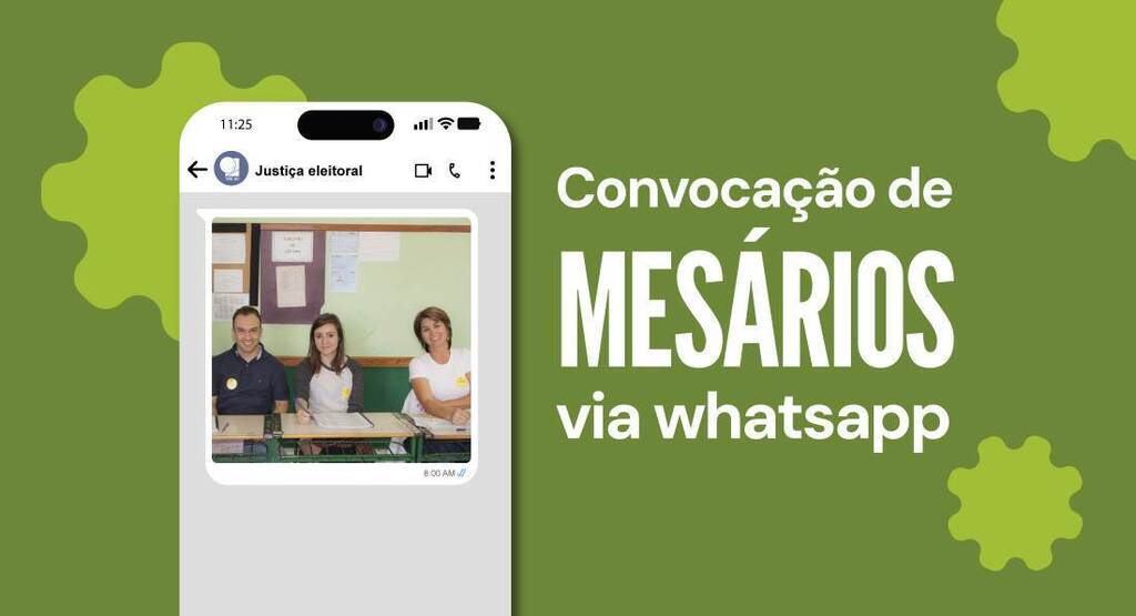 TRE-SC iniciará convocação de mesários para as Eleições 2026 por WhatsApp