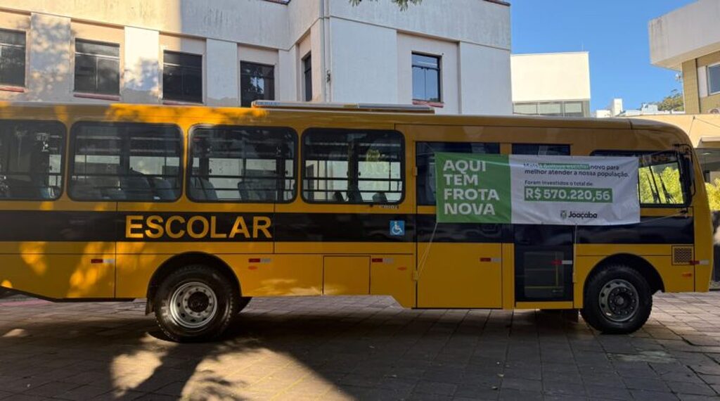 Prefeitura de Joaçaba adquire novo ônibus escolar para a rede municipal