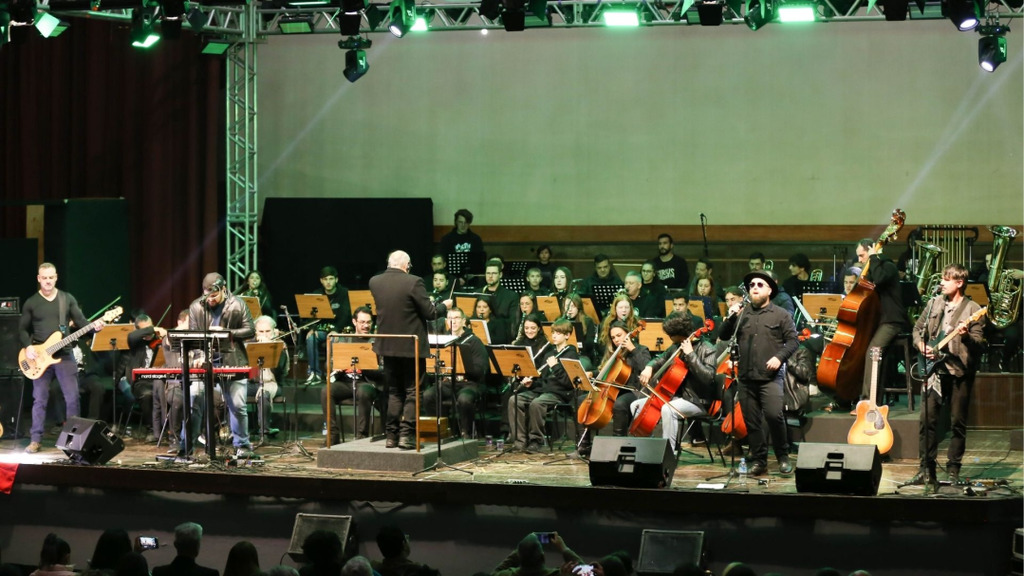 Orquestra Jazz Sinfônica SIM se apresenta em Canoinhas em concerto beneficente