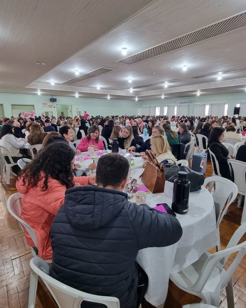 Chá Bingo da Rede Feminina bate recorde de público em Pinhalzinho