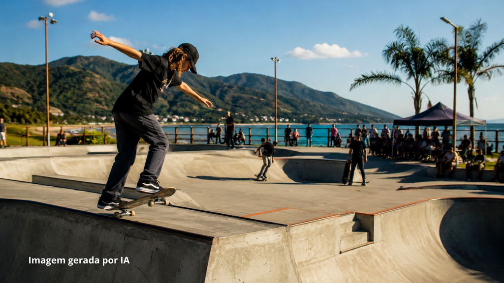 Competição estadual de skate terá parada em Garopaba