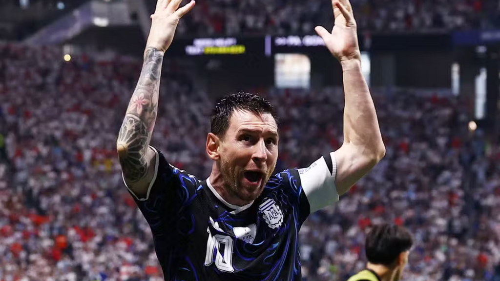 Messi diz que Argentina percebeu queda de rendimento da Inglaterra antes da virada