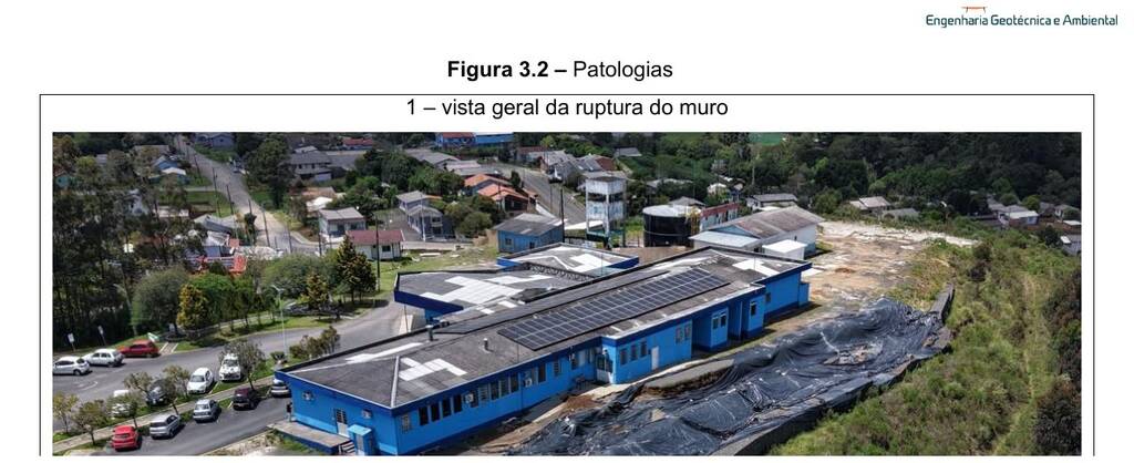 Novo laudo não aponta risco de desmoronamento da encosta e confirma a necessidade de manter o hospital fora da área