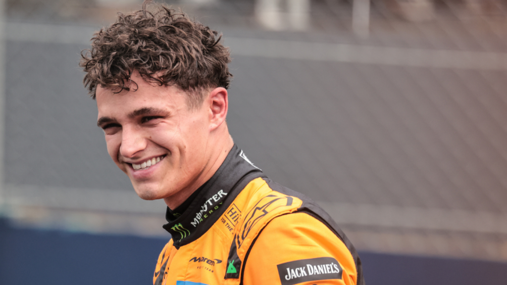 Lando Norris é punido e perderá 10 posições no grid do GP da Bélgica