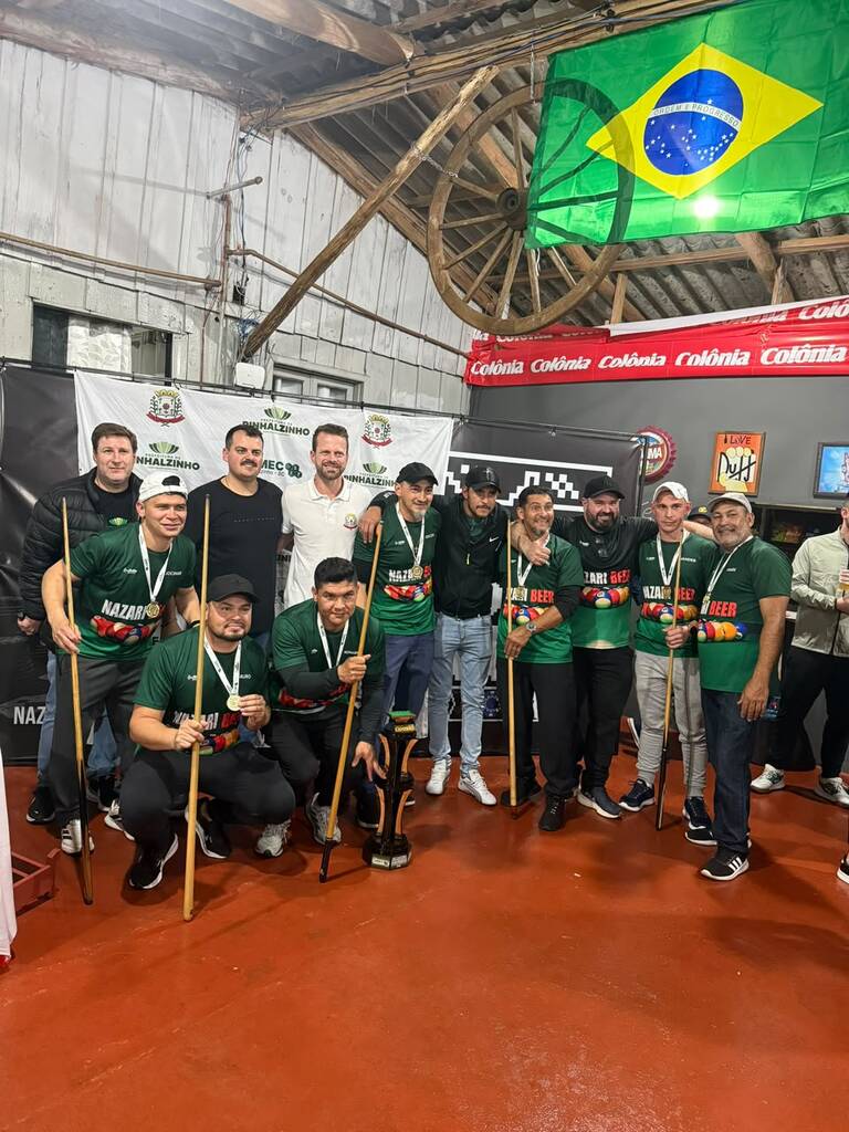 Pinhalzinho conhece os campeões do Campeonato Municipal de Sinuca 2026