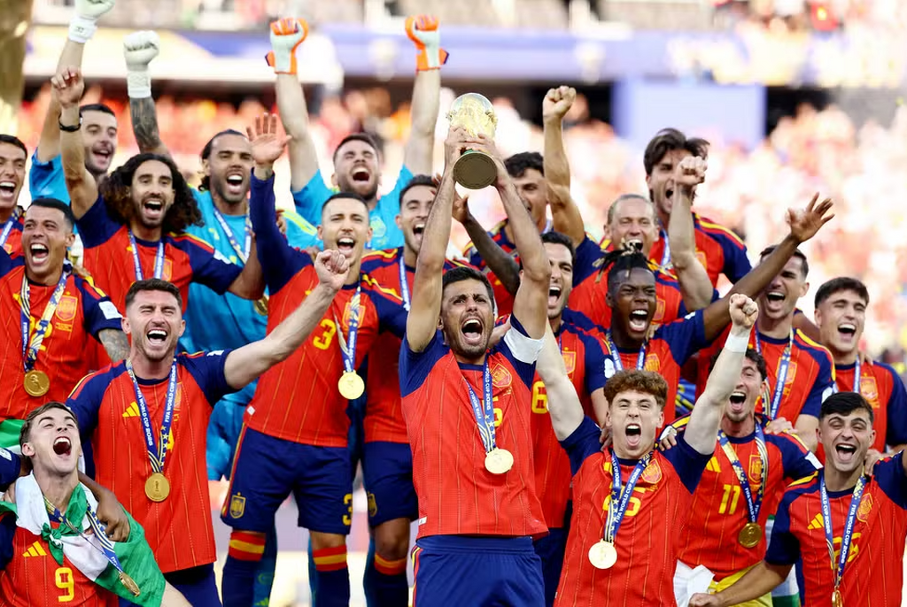 Espanha domina Argentina, vence na prorrogação e leva o bi da Copa