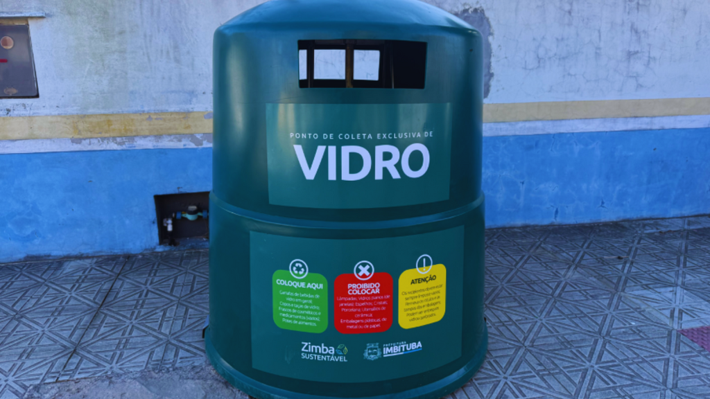 Você ainda joga vidro no lixo? Imbituba amplia pontos de coleta para mudar essa realidade