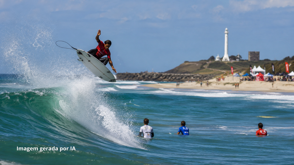 Laguna se prepara para receber a elite do surfe em competição de R$ 100 mil