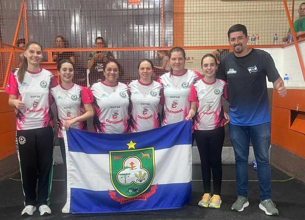 Pinheiros/SEL Campos Novos conquista 3º lugar na Taça Barriga Verde de Bocha Feminina