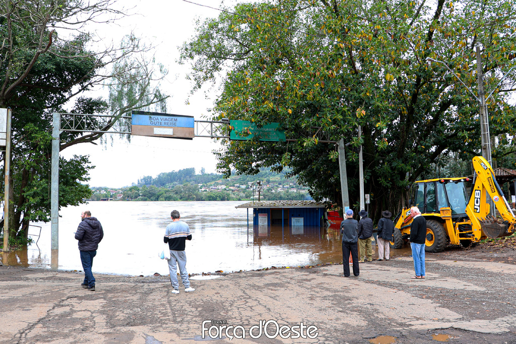 Confira o nível do rio Uruguai em Itapiranga