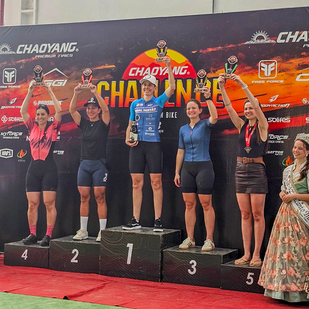 REGINA LOTTHAMMER É CAMPEÃ DA 3ª ETAPA DO CHALLENGE DE MTB EM NOVA TRENTO