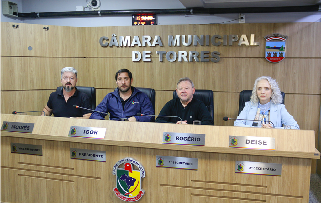 CÂMARA DE TORRES APROVA PL 64/2026 EM SESSÃO EXTRAORDINÁRIA