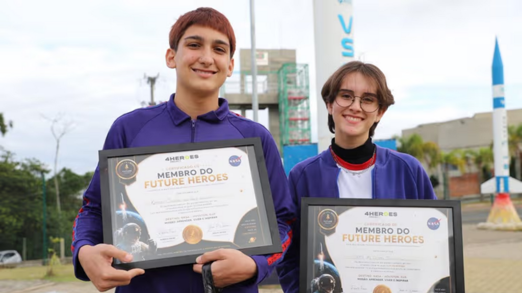 Estudantes de Criciúma conquistam intercâmbio na NASA após seleção com foco em ciência e tecnologia