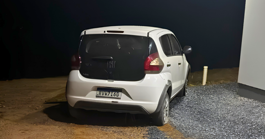 Carro roubado de motorista de aplicativo é recuperado e suspeito é preso em Ituporanga
