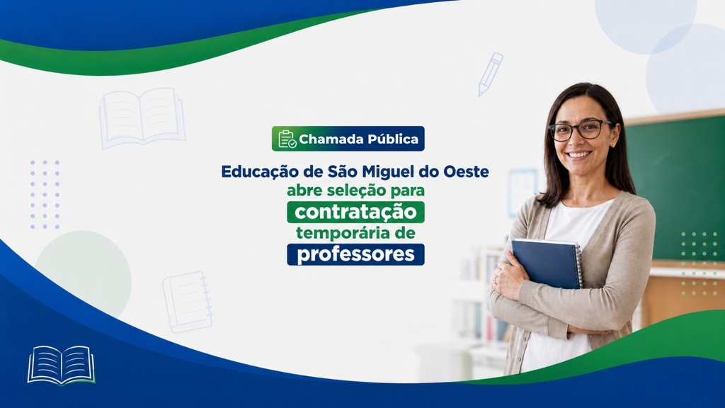 Setor da Educação abre seleção para contratação temporária de professores
