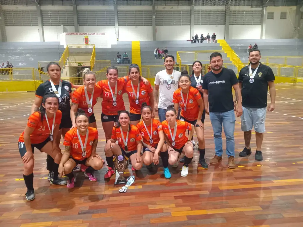 Três Barras: Confira os resultados da final da categoria feminina do Campeonato Municipal de Futsal
