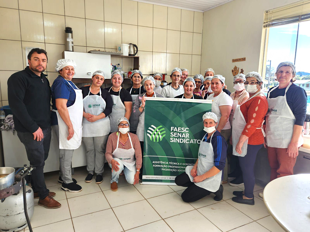 Curso de Confeitaria é concluído com sucesso em Zortéa