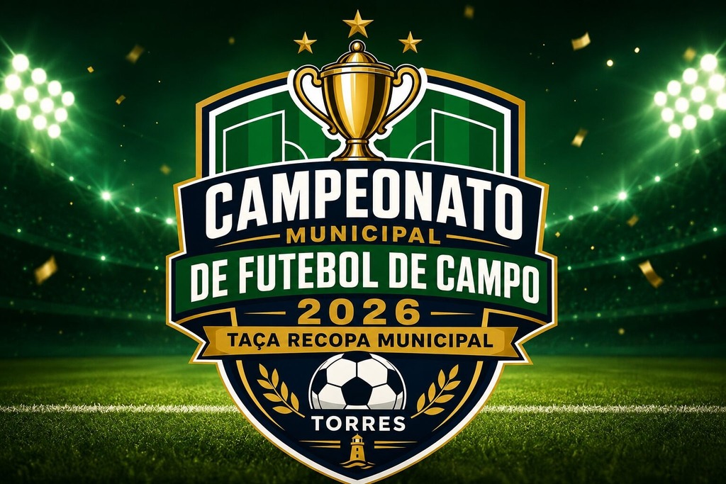 JOGOS DESTE DOMINGO (02) DEFINIRÃO OS FINALISTAS DO CAMPEONATO MUNICIPAL DE FUTEBOL DE CAMPO 2026 EM TORRES